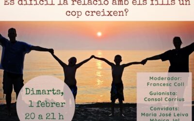 És difícil la relació amb els fills un cop creixen?