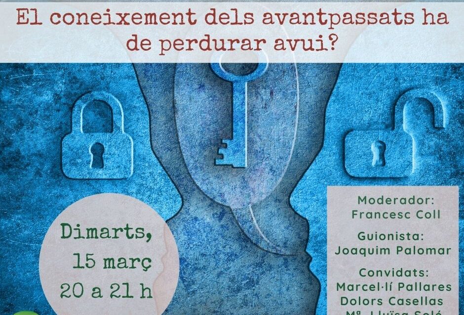 El coneixement dels avantpassats ha de perdurar avui?