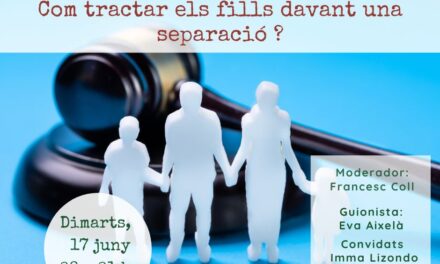 Com tractar els fills davant una separació?