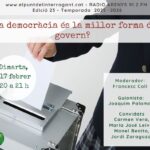 La democràcia és la millor forma de govern?