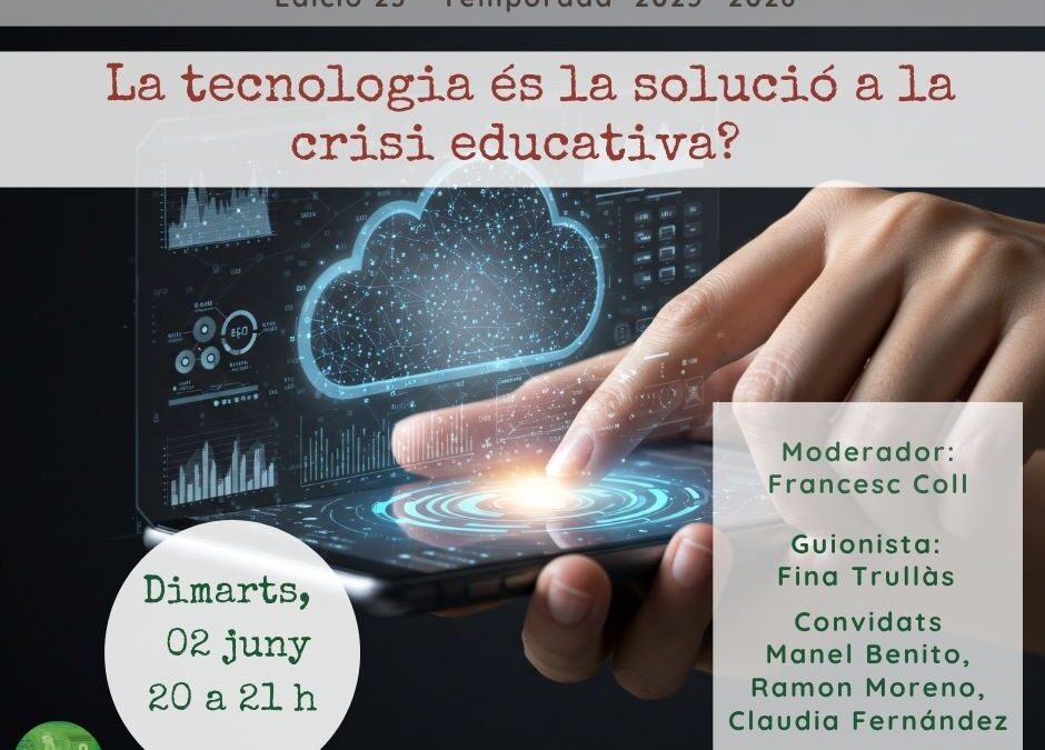 La tecnologia és la solució a la crisi educativa?