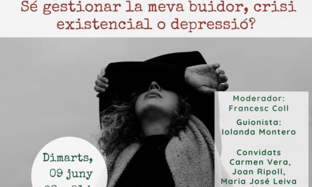 Sé gestionar la meva buidor, crisi existencial o depressió?