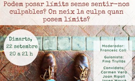On neix la culpa quan posem límits?