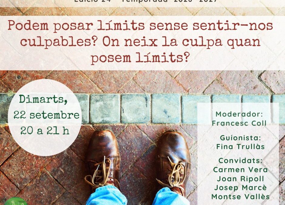 On neix la culpa quan posem límits?