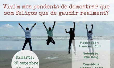 Vivim més pendents de demostrar que som feliços que de gaudir realment?