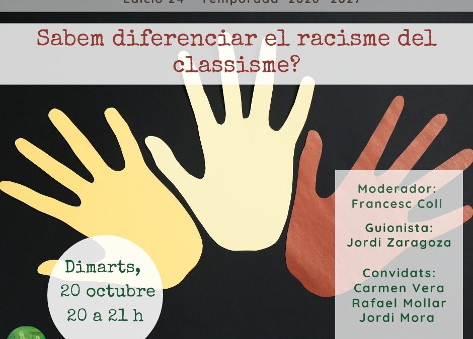 Sabem diferenciar el racisme del classisme?